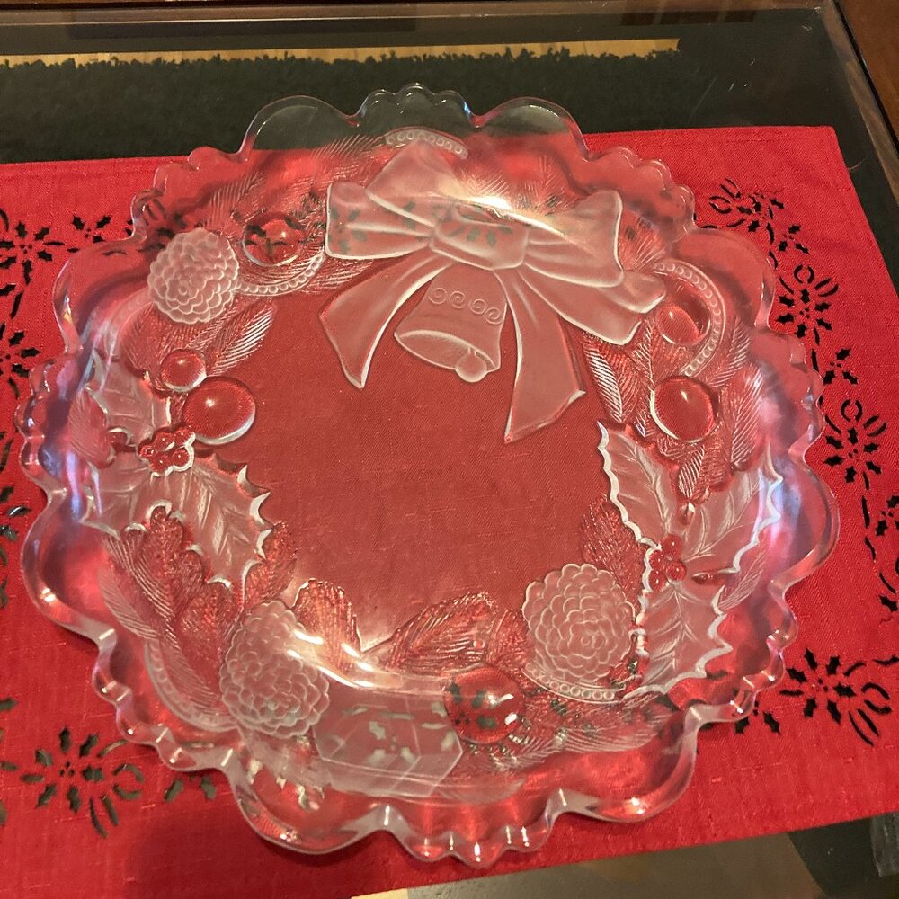 Crystal Serving Platter